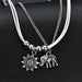 Wholesale Sun Elephant Electroplated Alloy Beach Anklet JDC-AS-YeB008 anklets 烨贝 Wholesale Jewelry JoyasDeChina Joyas De China
