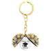 Wholesale Sunflower Graduation Season Electroplated Metal Keychain JDC-KC-GangGu019 Keychains 钢古 T00051 Wholesale Jewelry JoyasDeChina Joyas De China