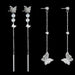 Wholesale super Fairy Butterfly minority stainless steel earrings JDC-ES-RXSFL012 Earrings 尚芙乐 Wholesale Jewelry JoyasDeChina Joyas De China