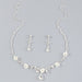 Wholesale super flash Flower Rhinestone Necklace JDC-NE-E318 necklaces 奈珠 Wholesale Jewelry JoyasDeChina Joyas De China