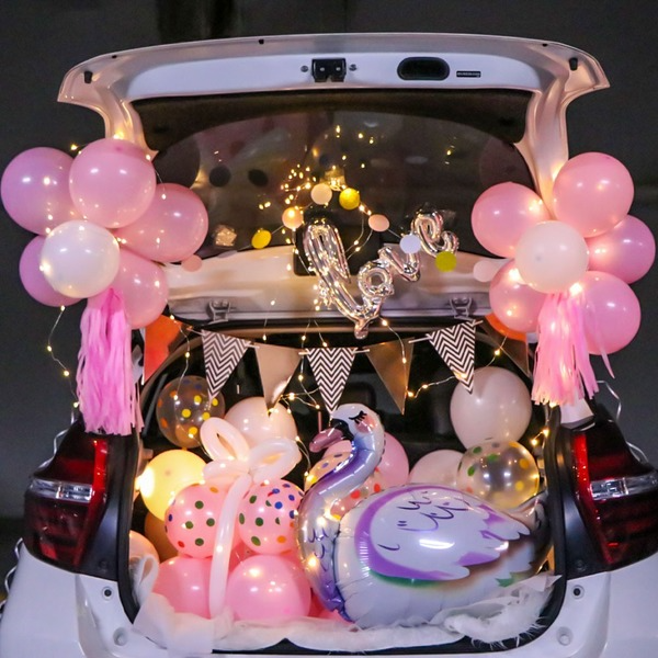 Wholesale Surprise Proposal Latex/Aluminum Film Balloon Set Confession Decoration Trunk JDC-BL-Qih001 祺惠 Wholesale Jewelry JoyasDeChina Joyas De China