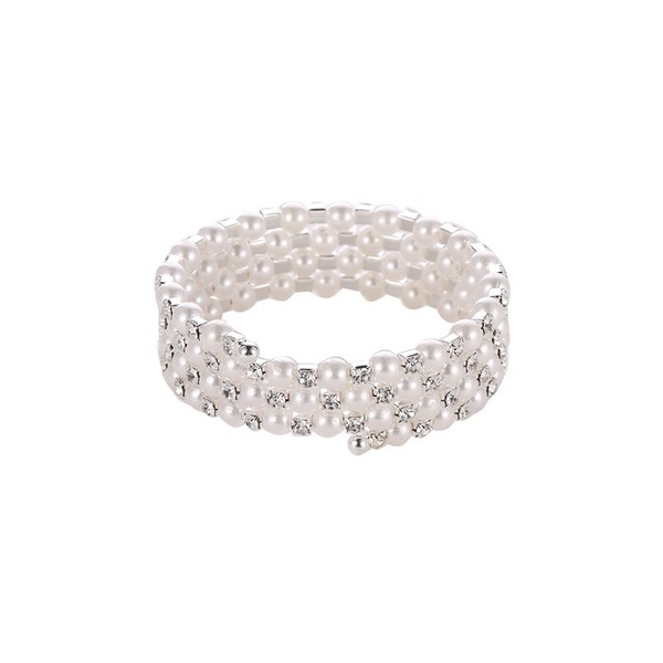 Bulk Jewelry Wholesale Sweet full diamond spring bracelet JDC-BT-d107 Wholesale factory from China YIWU China