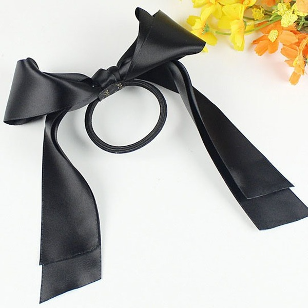 Bulk Jewelry Wholesale Sweet ribbon bow hair ring JDC-HS-d111 Wholesale factory from China YIWU China