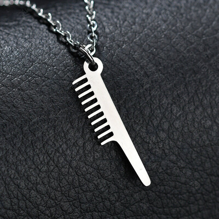 Wholesale Syringe Nurse Cap Gold Plated Doctor Stainless Steel Necklace JDC-NE-HF002 Necklaces 泓飞 Wholesale Jewelry JoyasDeChina Joyas De China
