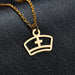 Wholesale Syringe Nurse Cap Gold Plated Doctor Stainless Steel Necklace JDC-NE-HF002 Necklaces 泓飞 Wholesale Jewelry JoyasDeChina Joyas De China