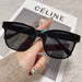 Wholesale Tan Yellow large frame anti UV driving Sunglasses JDC-SG-JinF039 Sunglasses 季丰 BLACK Wholesale Jewelry JoyasDeChina Joyas De China