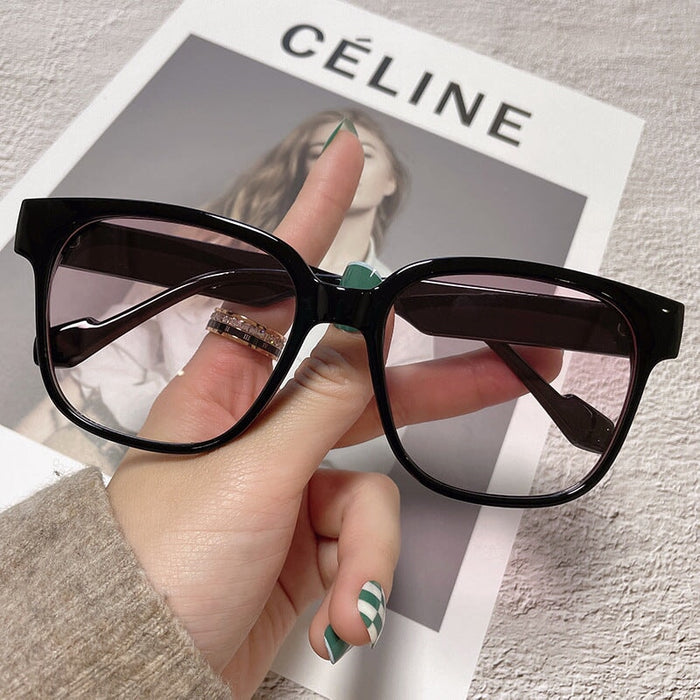 Wholesale Tan Yellow large frame anti UV driving Sunglasses JDC-SG-JinF039 Sunglasses 季丰 purple Wholesale Jewelry JoyasDeChina Joyas De China