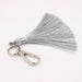 Wholesale Tassel Bag Pendant Keychain JDC-KC-Zuge035 Keychains 祖格 grey / Wholesale Jewelry JoyasDeChina Joyas De China