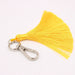 Wholesale Tassel Bag Pendant Keychain JDC-KC-Zuge035 Keychains 祖格 yellow / Wholesale Jewelry JoyasDeChina Joyas De China