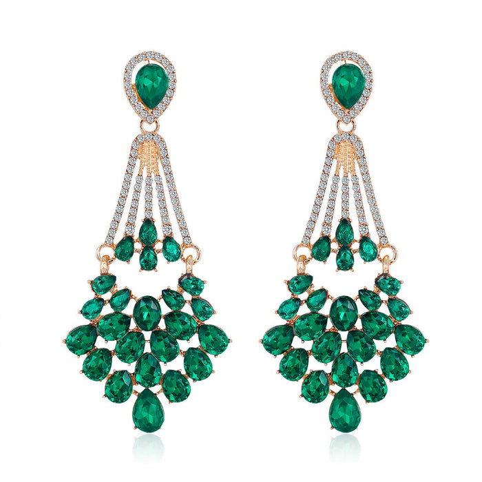 Wholesale tassel drop alloy earrings JDC-ES-GSDB039 Earrings 丹比华比 Wholesale Jewelry JoyasDeChina Joyas De China