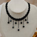 Wholesale Tassel Polyester Crystal Necklace JDC-NE-JX043 Necklaces 锦希 Wholesale Jewelry JoyasDeChina Joyas De China