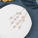 Wholesale temperament 925 silver cherry tassel Flower Earrings JDC-ES-ChiH021 Earrings 池豪 rose gold Wholesale Jewelry JoyasDeChina Joyas De China