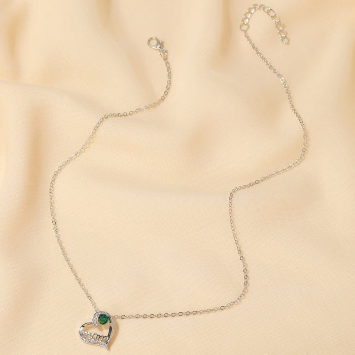 Wholesale temperament simple Heart Necklace Mother's Day JDC-NE-D010 necklaces 晴雯 012885 Wholesale Jewelry JoyasDeChina Joyas De China