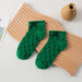 Wholesale Thin Cotton Socks JDC-SK-KeLY001 Sock 克蓝茵 dark green one size Wholesale Jewelry JoyasDeChina Joyas De China
