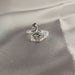 Wholesale three-dimensional peacock Thai silver opening ring JDC-RS-NS005 Rings 尼森 sliver Wholesale Jewelry JoyasDeChina Joyas De China