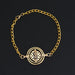 Wholesale time converter hourglass Bracelet JDC-BT-HeY003 Bracelet 赫誉 gold Wholesale Jewelry JoyasDeChina Joyas De China