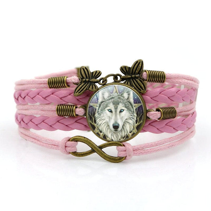 Wholesale time gem Vintage Butterfly Bracelet JDC-BT-Hengx001 Bracelets 横湘 pink Wholesale Jewelry JoyasDeChina Joyas De China