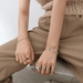 Wholesale titanium steel 18K gold plated retro bracelet JDC-BT-MiLi001 Bracelet 迷丽 Wholesale Jewelry JoyasDeChina Joyas De China