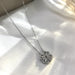 Wholesale titanium steel clover love clavicle chain neck chain JDC-NE-TD004 Necklces 一自 一然 sliver DX217 Wholesale Jewelry JoyasDeChina Joyas De China