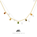 Wholesale titanium steel color Necklace JDC-NE-MiLi002 necklaces 迷丽 Wholesale Jewelry JoyasDeChina Joyas De China