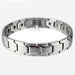 Wholesale Titanium Steel Couple Magnetic Bracelet JDC-BT-HUAY001 Bracelet 华印 Men's silver Wholesale Jewelry JoyasDeChina Joyas De China