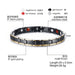 Wholesale Titanium Steel Couple Magnetic Bracelet JDC-BT-HUAY001 Bracelet 华印 Women's golden black Wholesale Jewelry JoyasDeChina Joyas De China