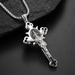 Wholesale Titanium Steel Cross Necklace JDC-NE-QianF001 Necklaces 千风 1 Wholesale Jewelry JoyasDeChina Joyas De China