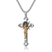 Wholesale Titanium Steel Cross Necklace JDC-NE-QianF001 Necklaces 千风 4 Wholesale Jewelry JoyasDeChina Joyas De China