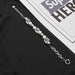Wholesale Titanium Steel Cuban Chain Transparent Square Pearl Bracelet JDC-BT-JiuB001 Bracelet 玖柏 Wholesale Jewelry JoyasDeChina Joyas De China