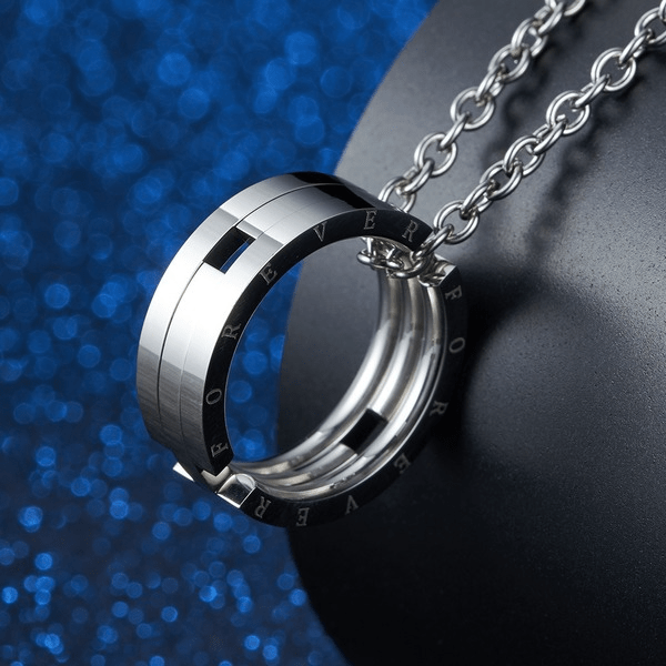 Wholesale titanium steel deformation necklace JDC-NE-QianF006 Necklaces 千风 Wholesale Jewelry JoyasDeChina Joyas De China