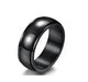 Wholesale Titanium Steel Rotating Stars Moon Decompression Anti-Anxiety Ring JDC-RS-DingC001 Rings 顶潮 8MM---qiumian 7 Wholesale Jewelry JoyasDeChina Joyas De China