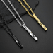 Wholesale titanium steel spiral Necklace JDC-NE-QianF004 Necklaces 千风 Wholesale Jewelry JoyasDeChina Joyas De China