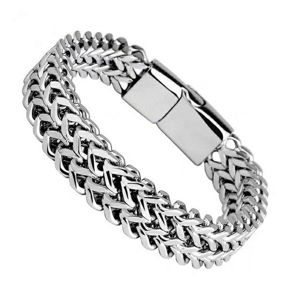 Wholesale Titanium Steel Stainless Steel Magnet Clasp Bracelet JDC-BT-YUJI001 Bracelet 钰吉 Wholesale Jewelry JoyasDeChina Joyas De China