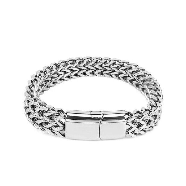 Wholesale Titanium Steel Stainless Steel Magnet Clasp Bracelet JDC-BT-YUJI001 Bracelet 钰吉 Wholesale Jewelry JoyasDeChina Joyas De China