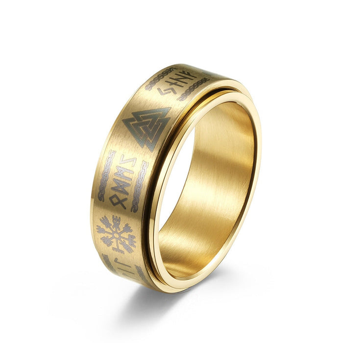 Wholesale titanium steel weijingwen ring JDC-RS-QianF018 Rings 千风 3 6# Wholesale Jewelry JoyasDeChina Joyas De China