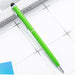Wholesale Touch Advertising Metal Ballpoint Pen JDC-BP-ZhenK001 Ballpoint Pen 振凯 Green 1.0 Wholesale Jewelry JoyasDeChina Joyas De China
