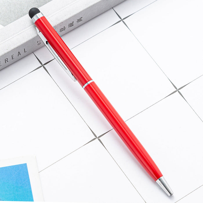 Wholesale Touch Advertising Metal Ballpoint Pen JDC-BP-ZhenK001 Ballpoint Pen 振凯 Red 1.0 Wholesale Jewelry JoyasDeChina Joyas De China