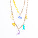 Wholesale Transparent Dinosaur Alloy Multilayer Necklace JDC-NE-YiD004 Necklaces 宜达 XH0992 Wholesale Jewelry JoyasDeChina Joyas De China