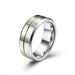 Wholesale tungsten steel colored band ring JDC-RS-QianF017 Rings 千风 2 7# Wholesale Jewelry JoyasDeChina Joyas De China
