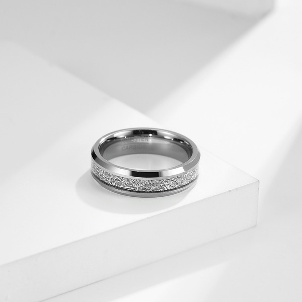 Wholesale tungsten steel couple ring JDC-RS-QianF013 Rings 千风 Wholesale Jewelry JoyasDeChina Joyas De China