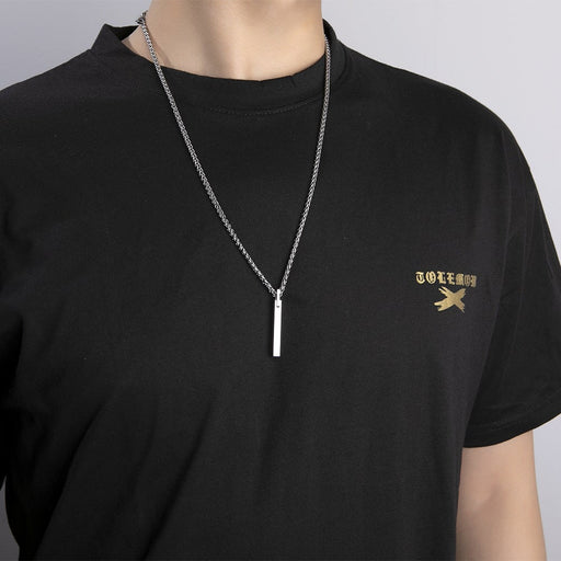 Wholesale tungsten steel trend Necklace JDC-NE-QianF002 Necklaces 千风 1 Wholesale Jewelry JoyasDeChina Joyas De China