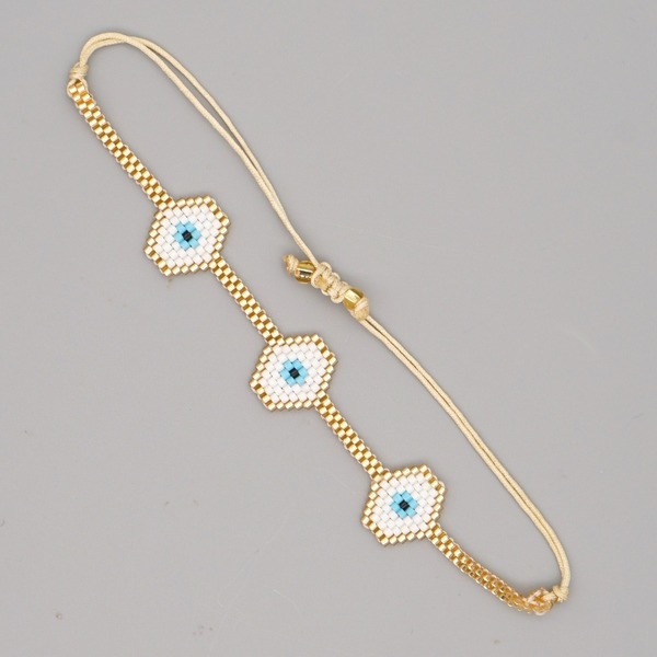 Bulk Jewelry Wholesale Turkey blue eyes Miyuki bracelet JDC-gbh104 Wholesale factory from China YIWU China