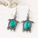 Wholesale Turquoise Alloy Tortoise Necklace Earrings Bracelet Set JDC-NE-Yunl015 Necklaces 云罗 Wholesale Jewelry JoyasDeChina Joyas De China