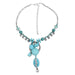 Wholesale Turquoise Bohemian Alloy Necklaces JDC-NE-Yunl003 Necklaces 云罗 Wholesale Jewelry JoyasDeChina Joyas De China