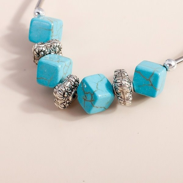 Wholesale turquoise carved bracelet JDC-BT-Weny008 Bracelet 纹颖 Wholesale Jewelry JoyasDeChina Joyas De China