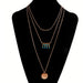 Wholesale Turquoise Multilayer Necklace JDC-NE-Weny017 NECKLACE 纹颖 Wholesale Jewelry JoyasDeChina Joyas De China