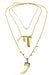 Wholesale Turquoise Tassel Alloy Necklaces JDC-NE-Yunl016 Necklaces 云罗 Wholesale Jewelry JoyasDeChina Joyas De China