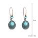 Wholesale turquoise vintage alloy earrings JDC-ES-ManY003 Earrings 满溢 7 Wholesale Jewelry JoyasDeChina Joyas De China