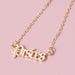Wholesale twelve constellation alloy necklace JDC-NE-YiD008 Necklaces 宜达 2-Pisces Wholesale Jewelry JoyasDeChina Joyas De China