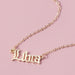 Wholesale twelve constellation alloy necklace JDC-NE-YiD008 Necklaces 宜达 9-Libra Wholesale Jewelry JoyasDeChina Joyas De China